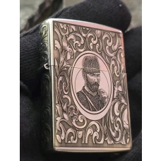 Kemal Atatürk Kalem İşlemesi Zippo Çakmak
